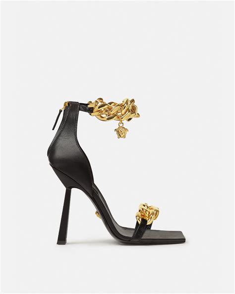 versace high heel sandals|Versace high heel sandals women.